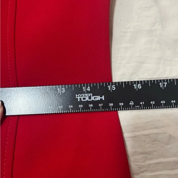 Zara Sweetheart Off the Shoulder Puff Sleeve Red Valentine’s Day Mini Dress M - Picture 6 of 14